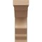 Ekena Millwork 9"W x 18"D x 27"H Classic Sheridan Rough Cedar Woodgrain TimberThane Corbel, Primed Tan CORUR09X18X27SHERCPR - alternate 2